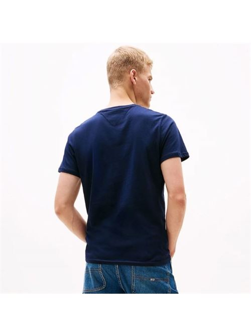 TJM SLIM ESSENTIAL FLAG TEE EXT TOMMY JEANS | DM0DM20740/C1G